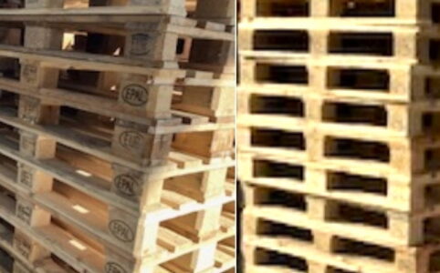 【新着】中古木製パレット片面4方差し800×1200　東京都昭島市