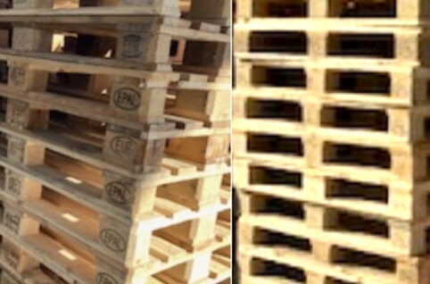 中古木製パレット片面4方差し800×1200 東京都昭島市（屋外保管）在庫約100枚　価格別途ご相談ください